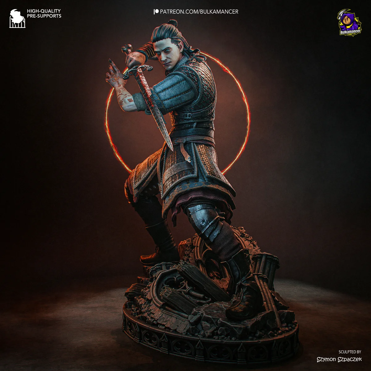 Coen | Fan Art | 3D Printed Resin Model Garage Kit | *Un-Painted* | Bulkamancer 3