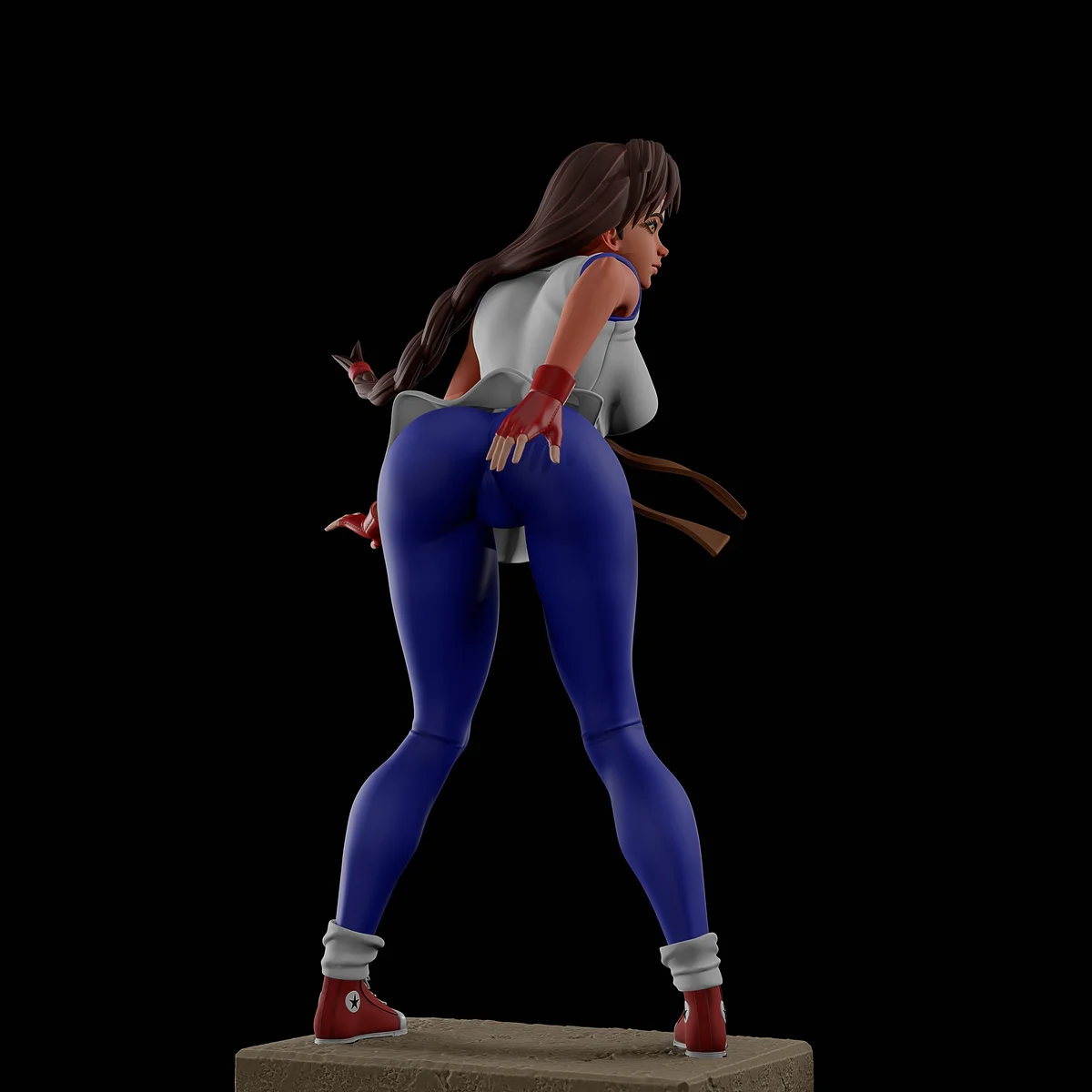 Yuri Sakazaki | Fan Art | 3D Printed Resin Model Garage Kit | *Un-Painted* | Momoji 3