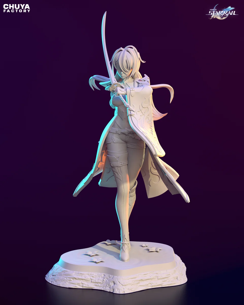 Acheron | Fan Art | 3D Printed Resin Model Garage Kit | *Un-Painted* | Chuya Factory 17