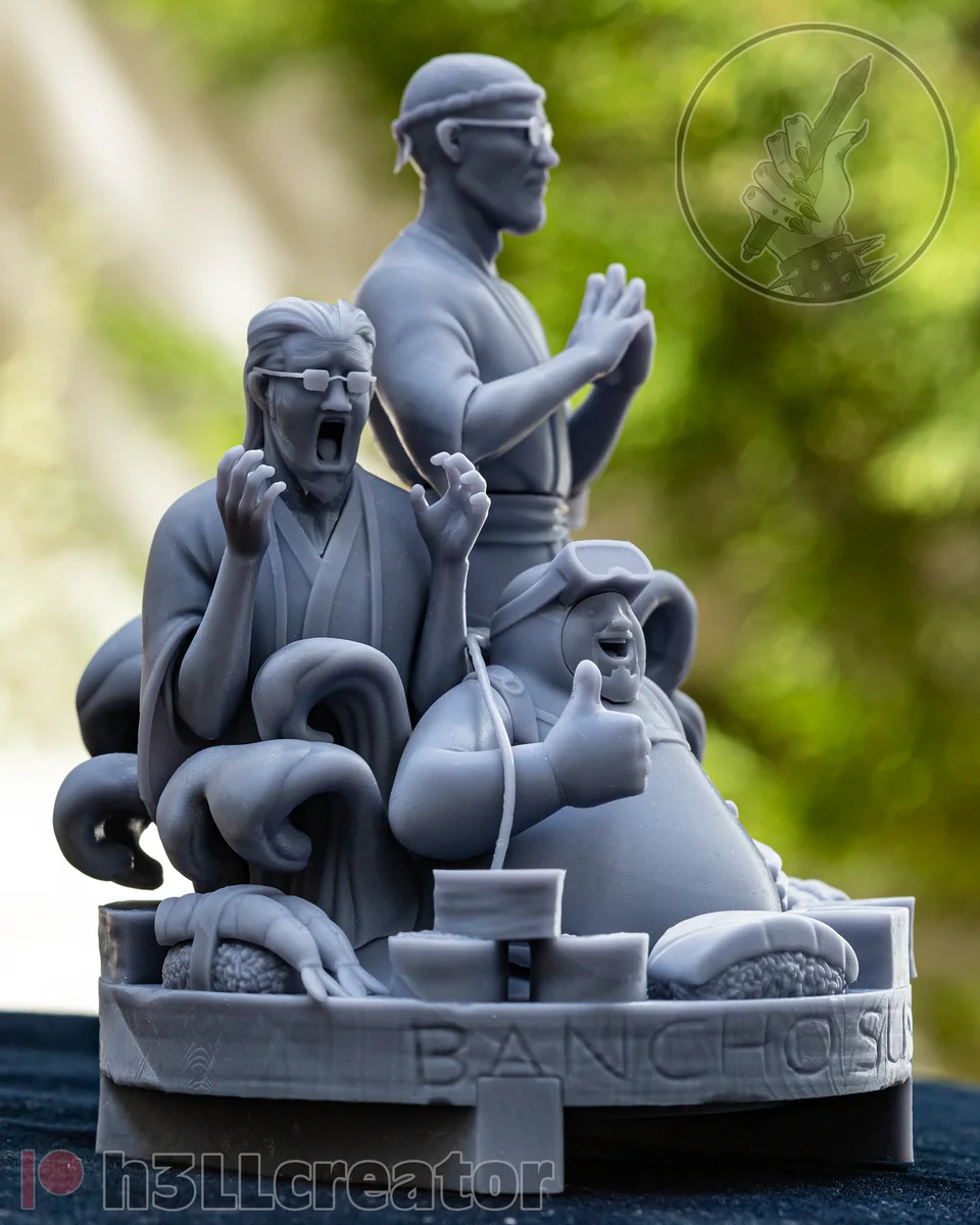 Dave the Diver | Fan Art | 3D Printed Resin Model Garage Kit | *Un-Painted* | H3LL Creator 8