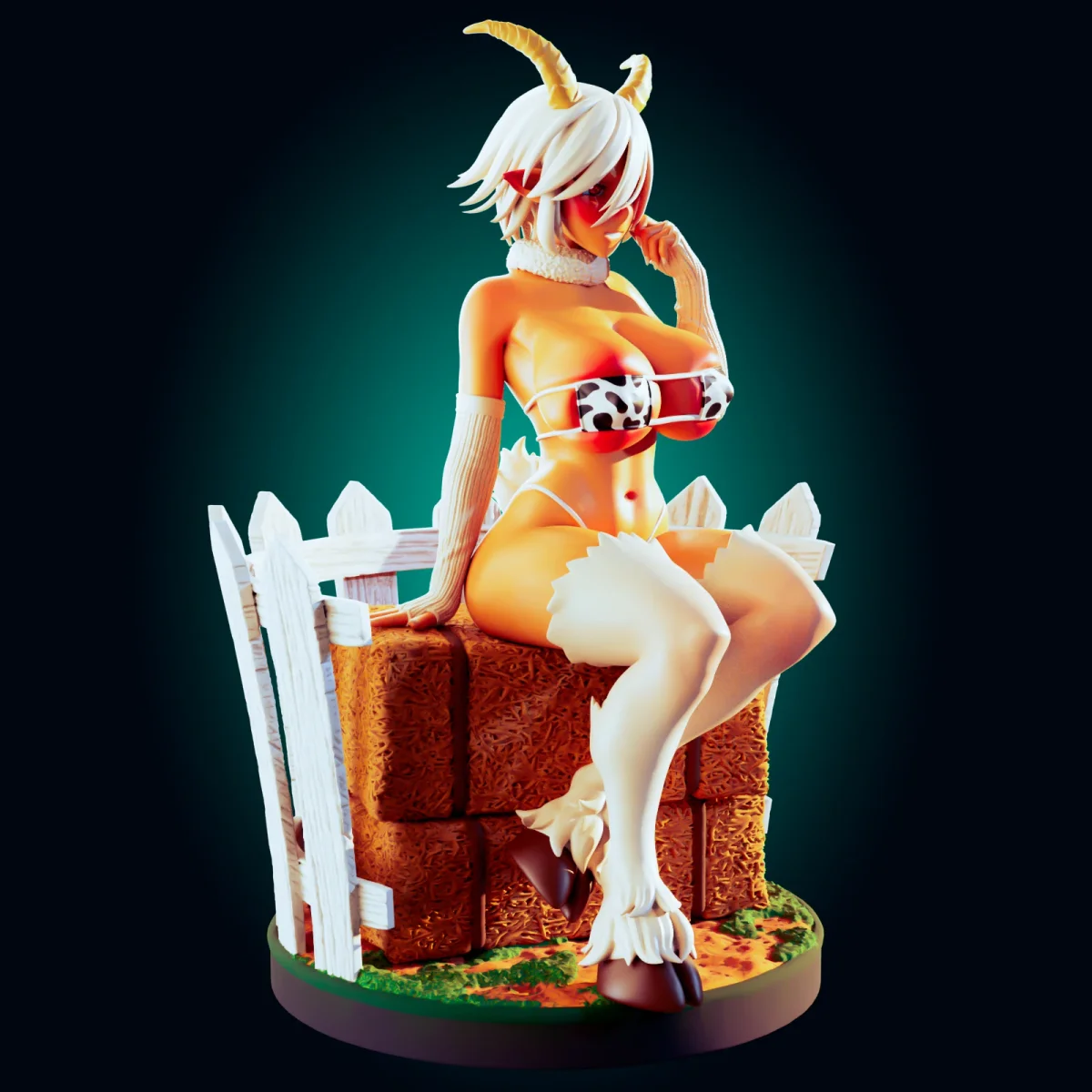 Saane | Fan Art | 3D Printed Resin Model Garage Kit | *Un-Painted* | Officer Rhu 3