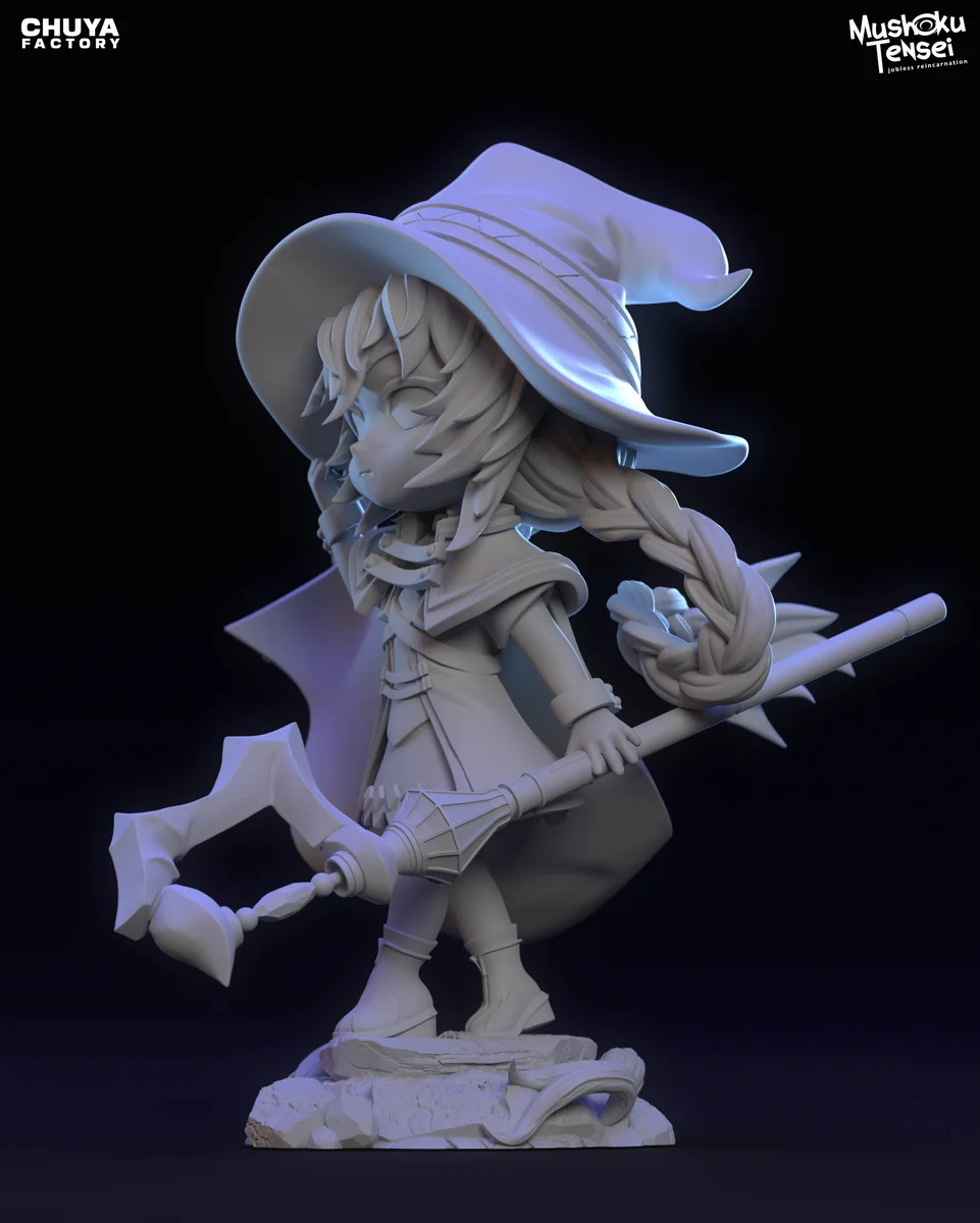 Chibi Roxy Migurdia | Fan Art | 3D Printed Resin Model Garage Kit | *Un-Painted* | Chuya Factory 6