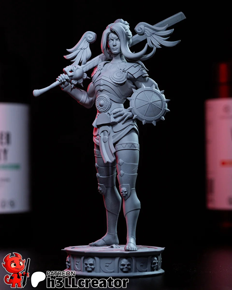 Nemesis | Fan Art | 3D Printed Resin Model Garage Kit | *Un-Painted* | H3LL Creator 5