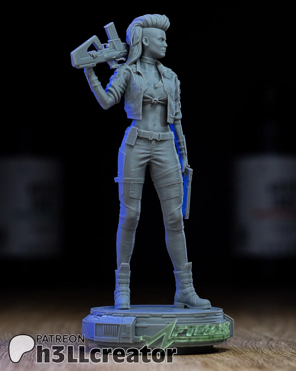 Rogue Amendiares | Fan Art | 3D Printed Resin Model Garage Kit | *Un-Painted* | H3LL Creator 9