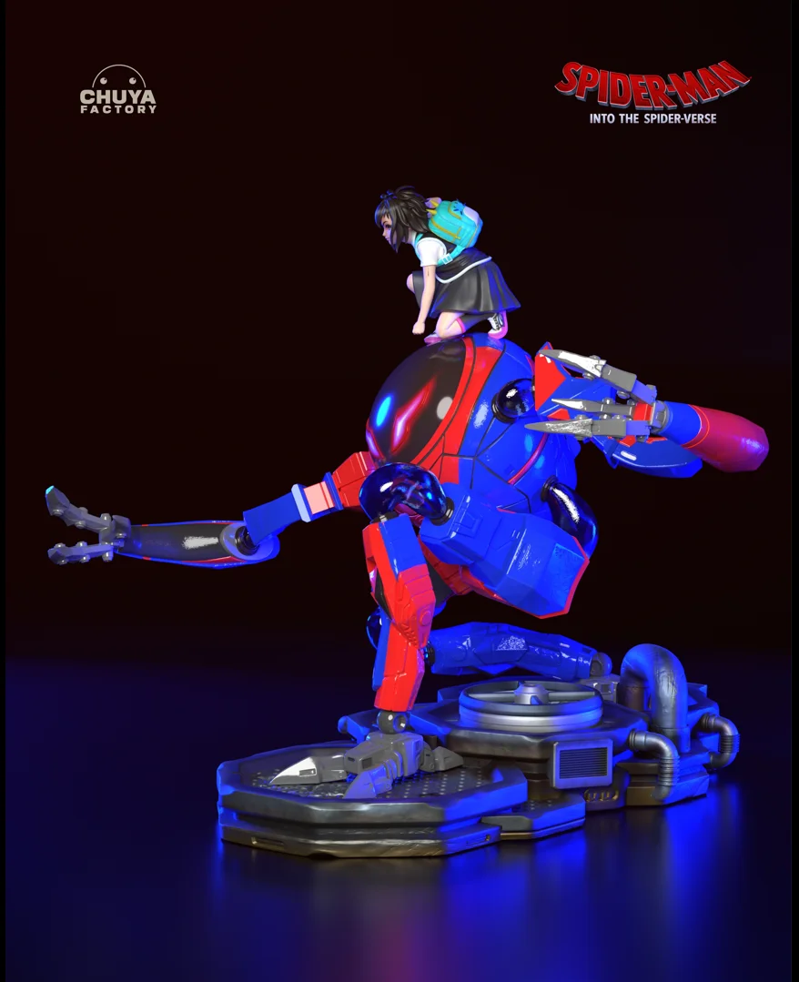 Peni Parker | Fan Art | 3D Printed Resin Model Garage Kit | *Un-Painted* | Chuya Factory 7