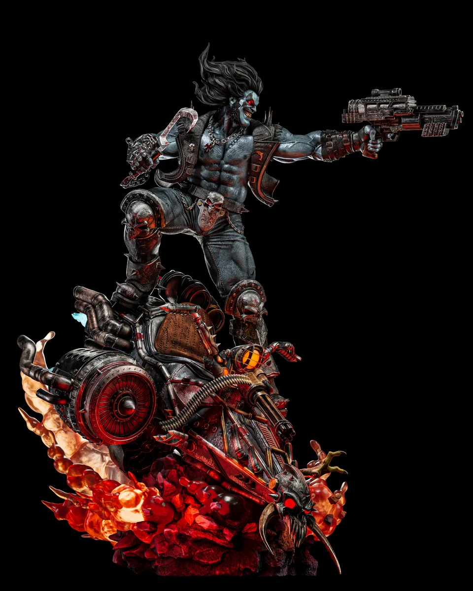 Lobo | Fan Art | 3D Printed Resin Model Garage Kit | *Un-Painted* | ZEZ Studio 6