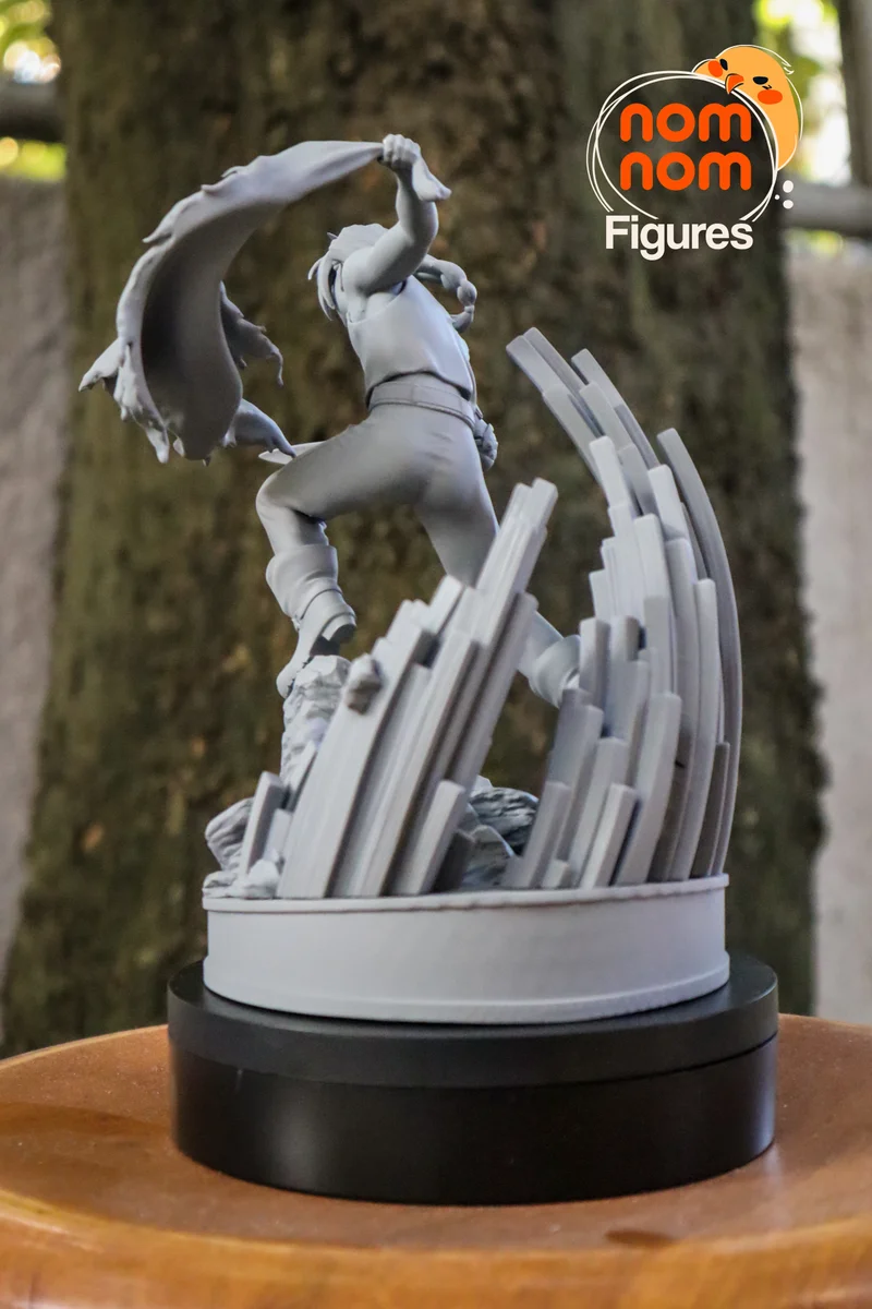 Edward Elric | Fan Art | 3D Printed Resin Model Garage Kit | *Un-Painted* | Nomnom 6