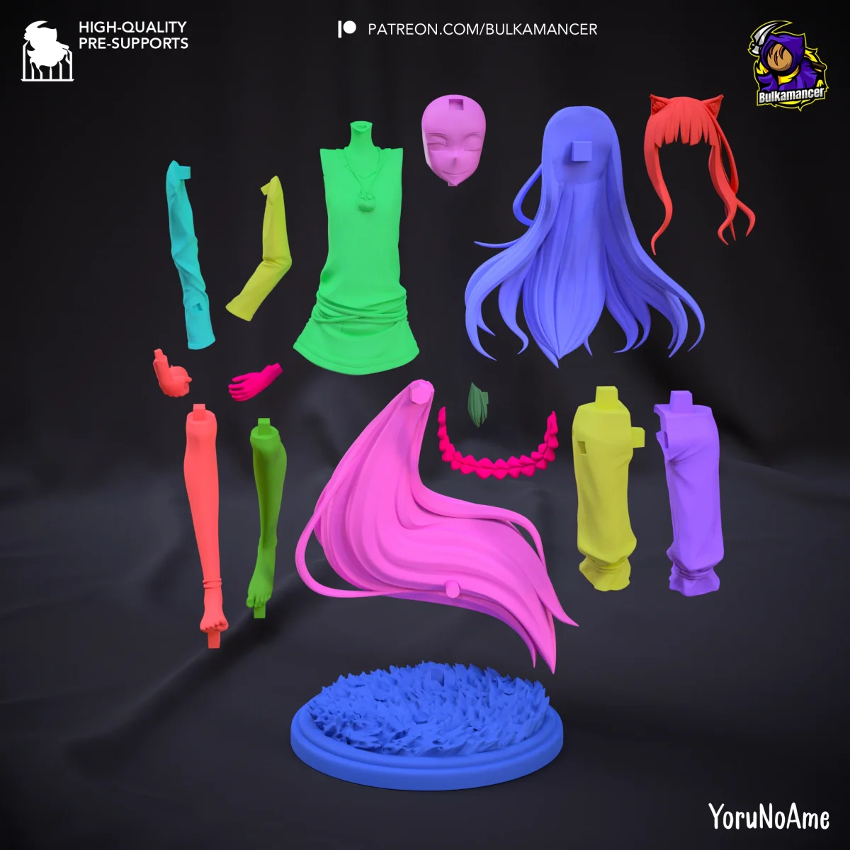Holo | Fan Art | 3D Printed Resin Model Garage Kit | *Un-Painted* | Bulkamancer 5