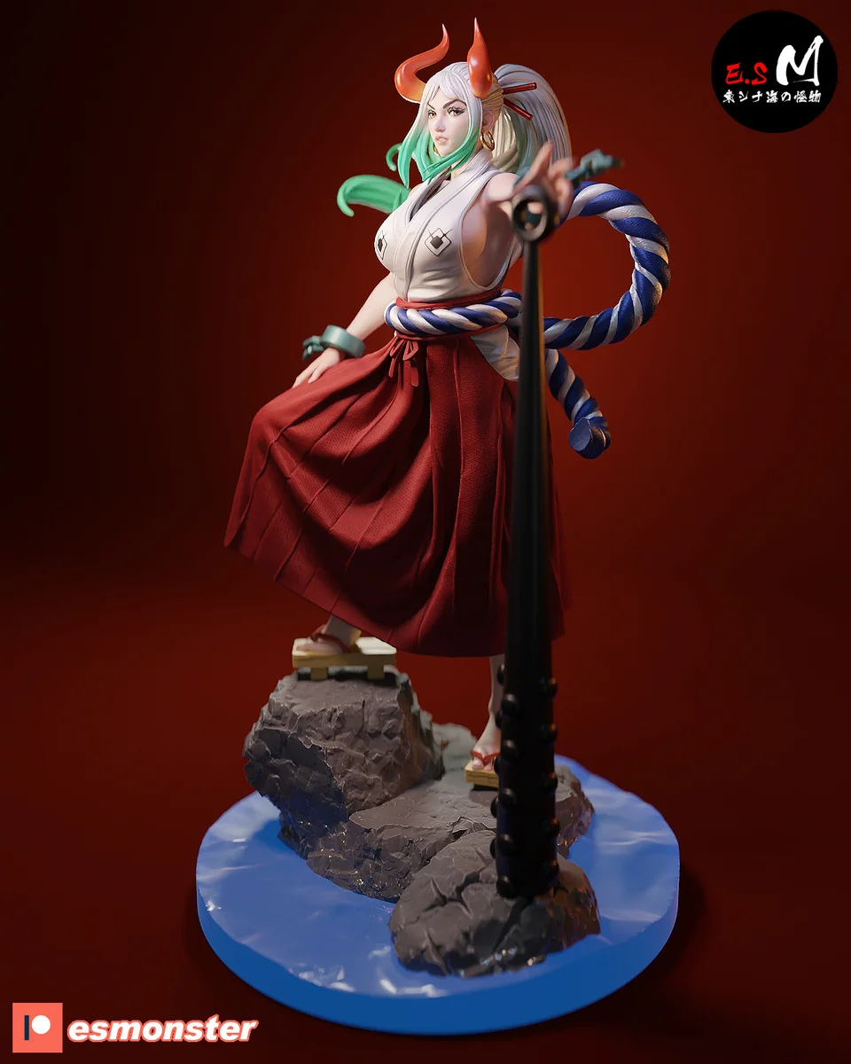 Yamato | Fan Art | 3D Printed Resin Model Garage Kit | *Un-Painted* | ES Monster 4