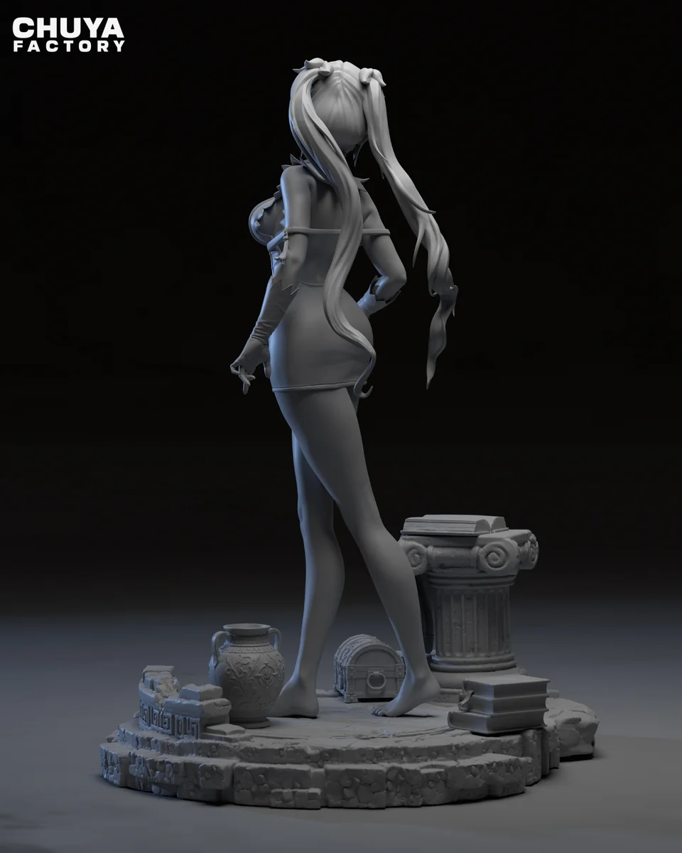 Hestia | Fan Art | 3D Printed Resin Model Garage Kit | *Un-Painted* | Chuya Factory 13