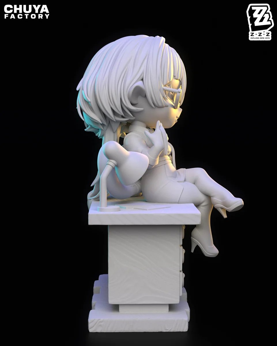 Chibi Jane Doe | Fan Art | 3D Printed Resin Model Garage Kit | *Un-Painted* | Chuya Factory 13