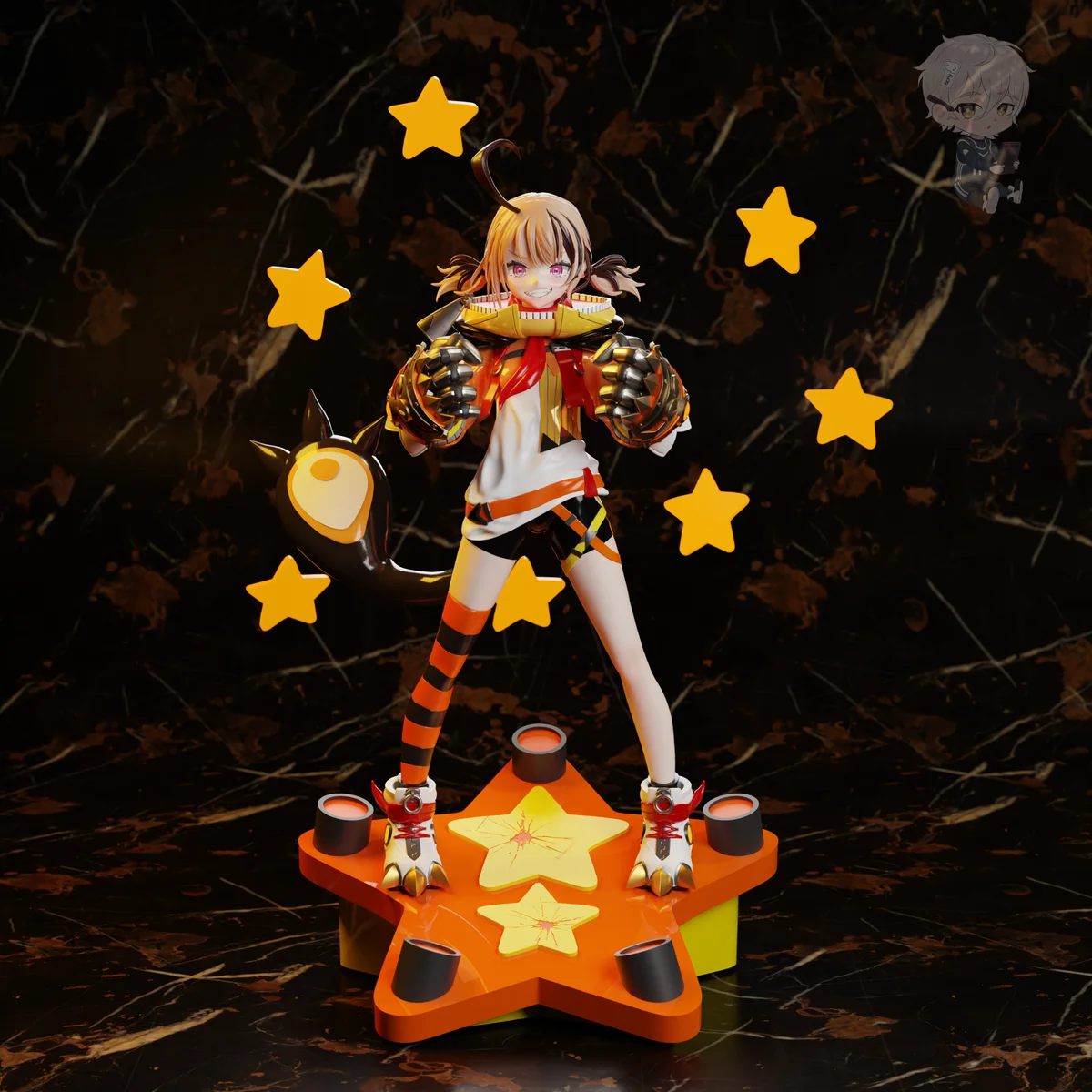 Gigi Murin | Fan Art | 3D Printed Resin Model Garage Kit | *Un-Painted* | Remy Sculpts
