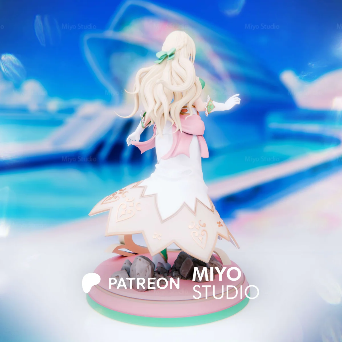 Vert | Fan Art | 3D Printed Resin Model Garage Kit | *Un-Painted* | MiyoStudio 3