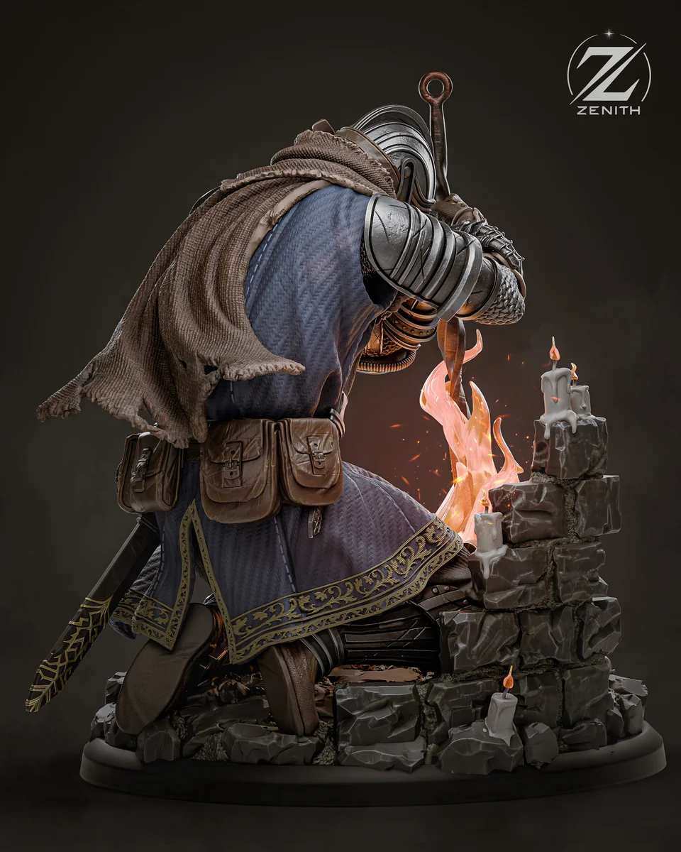 Dark Souls | Fan Art | 3D Printed Resin Model Garage Kit | *Un-Painted* | Zenith Studios 6