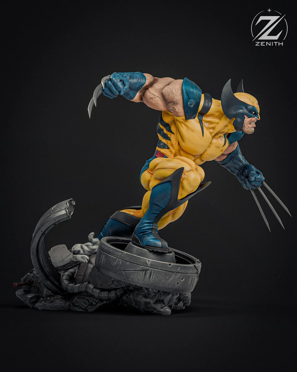Wolverine | Fan Art | 3D Printed Resin Model Garage Kit | *Un-Painted* | Zenith Studios 8
