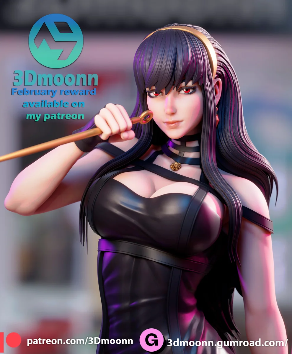 Assassin | Fan Art | 3D Printed Resin Model Garage Kit | *Un-Painted* | 3DMoon 5