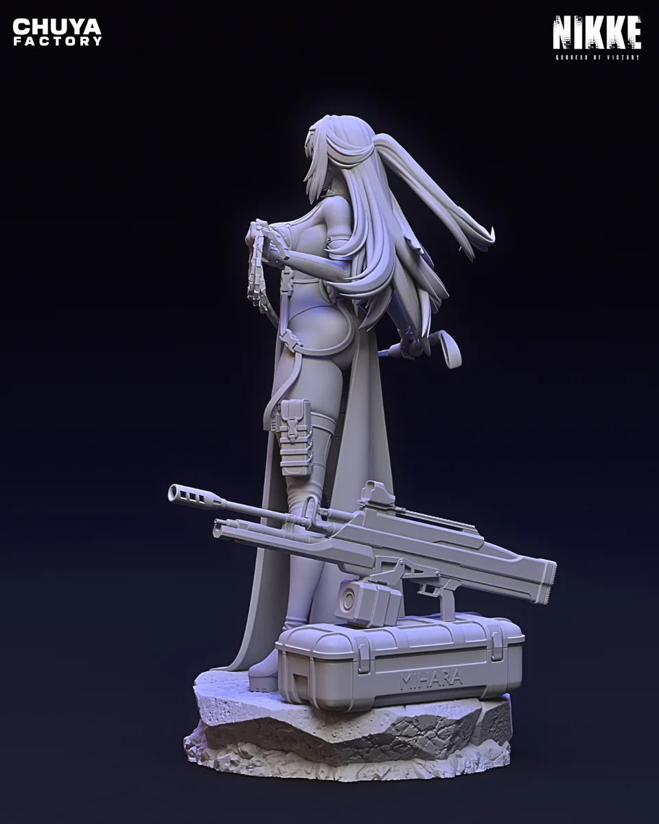 Mihara | Fan Art | 3D Printed Resin Model Garage Kit | *Un-Painted* | Chuya Factory 15