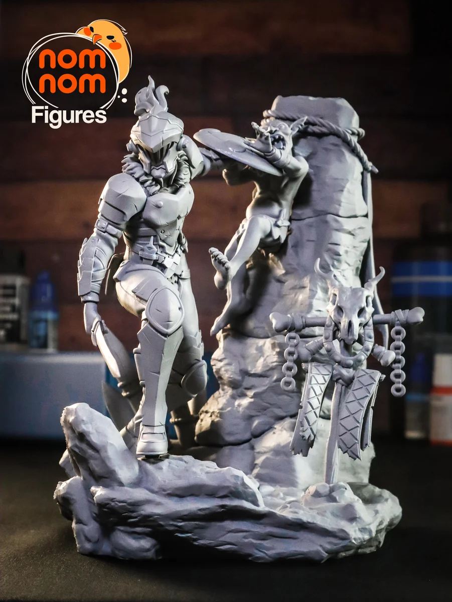 Orcbolg | Fan Art | 3D Printed Resin Model Garage Kit | *Un-Painted* | Nomnom 8