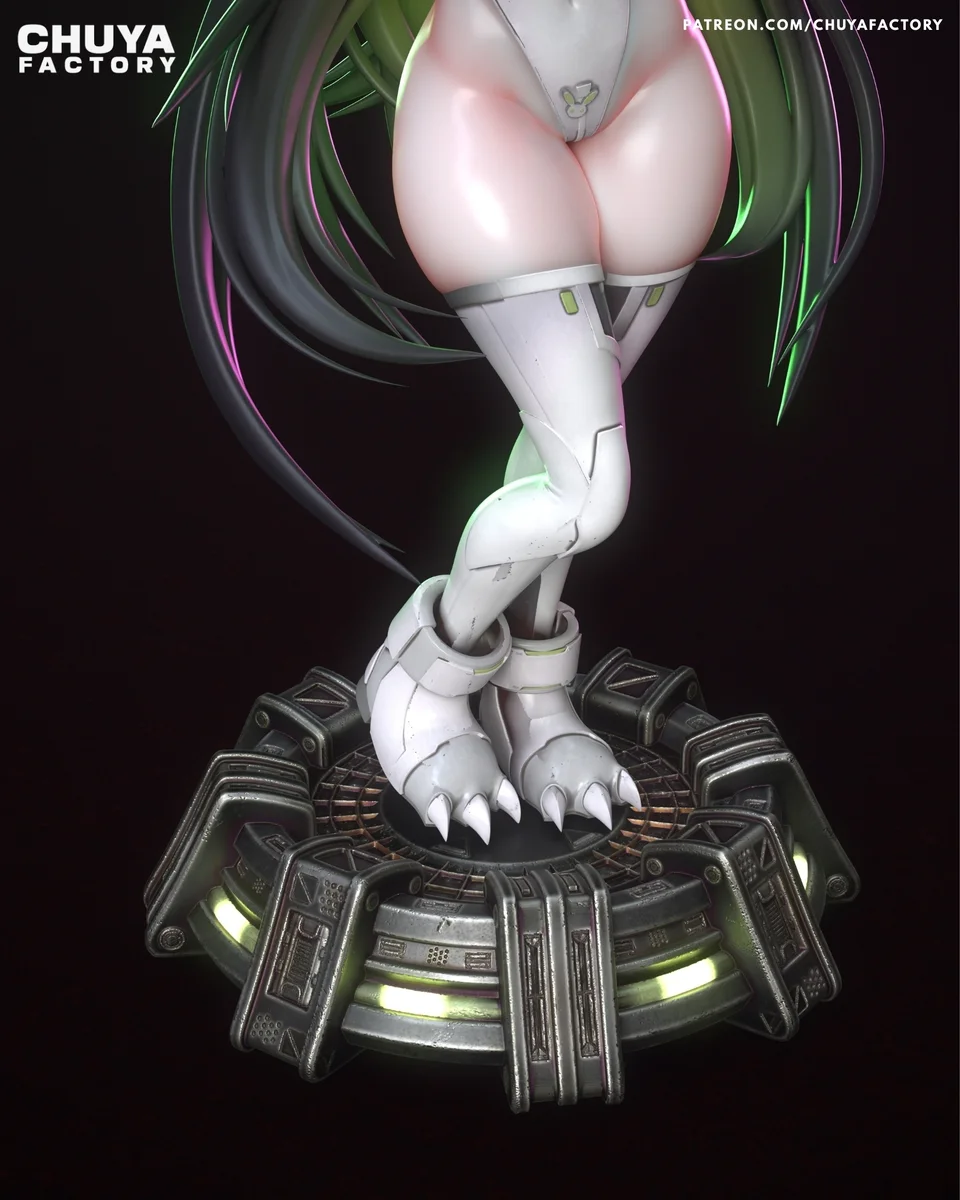 Mighty Bunny | Fan Art | 3D Printed Resin Model Garage Kit | *Un-Painted* | Chuya Factory 9