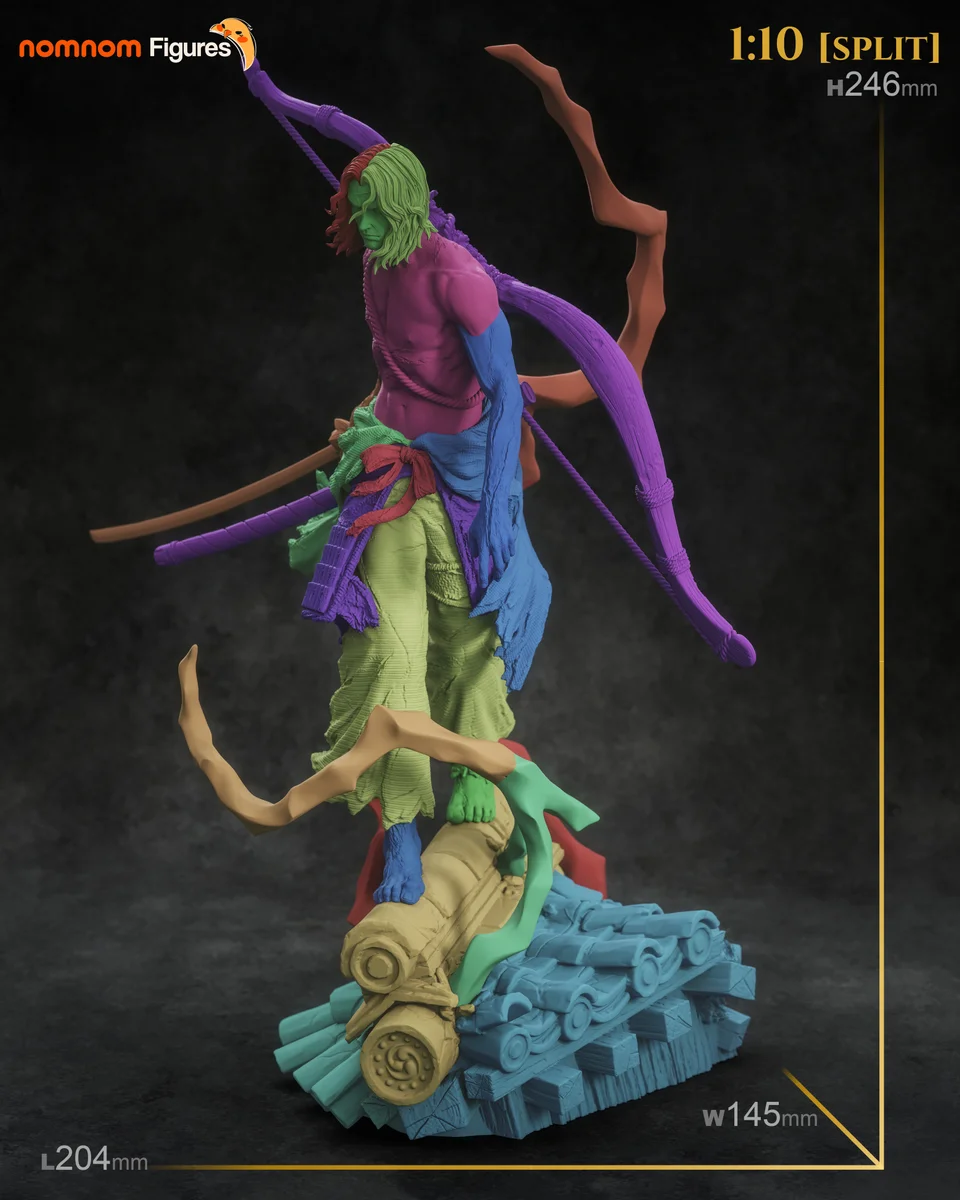Genichiro Ashina | Fan Art | 3D Printed Resin Model Garage Kit | *Un-Painted* | Nomnom 11
