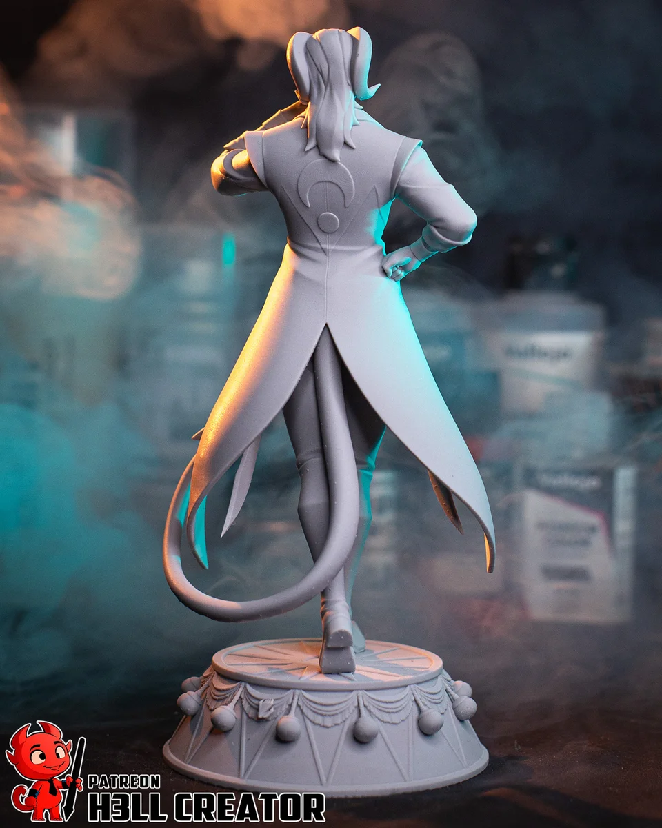 Mollymauk | Fan Art | 3D Printed Resin Model Garage Kit | *Un-Painted* | H3LL Creator 12
