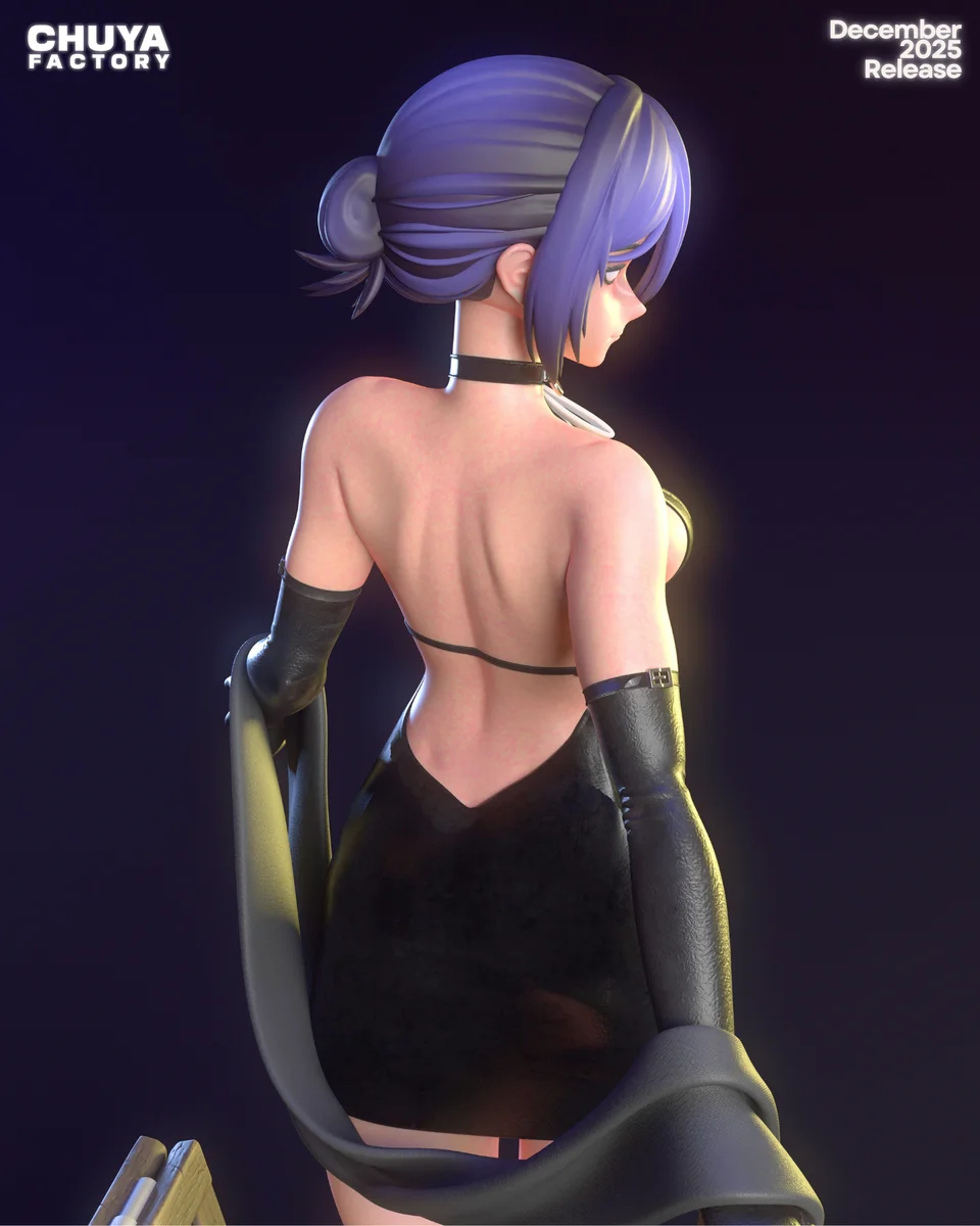 Reze | Fan Art | 3D Printed Resin Model Garage Kit | *Un-Painted* | Chuya Factory 7