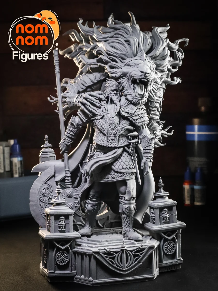 Godfrey | Fan Art | 3D Printed Resin Model Garage Kit | *Un-Painted* | Nomnom 8
