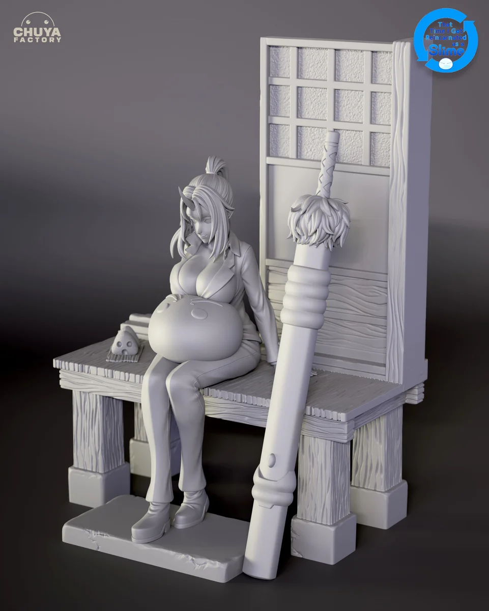 Shion | Fan Art | 3D Printed Resin Model Garage Kit | *Un-Painted* | Chuya Factory 6