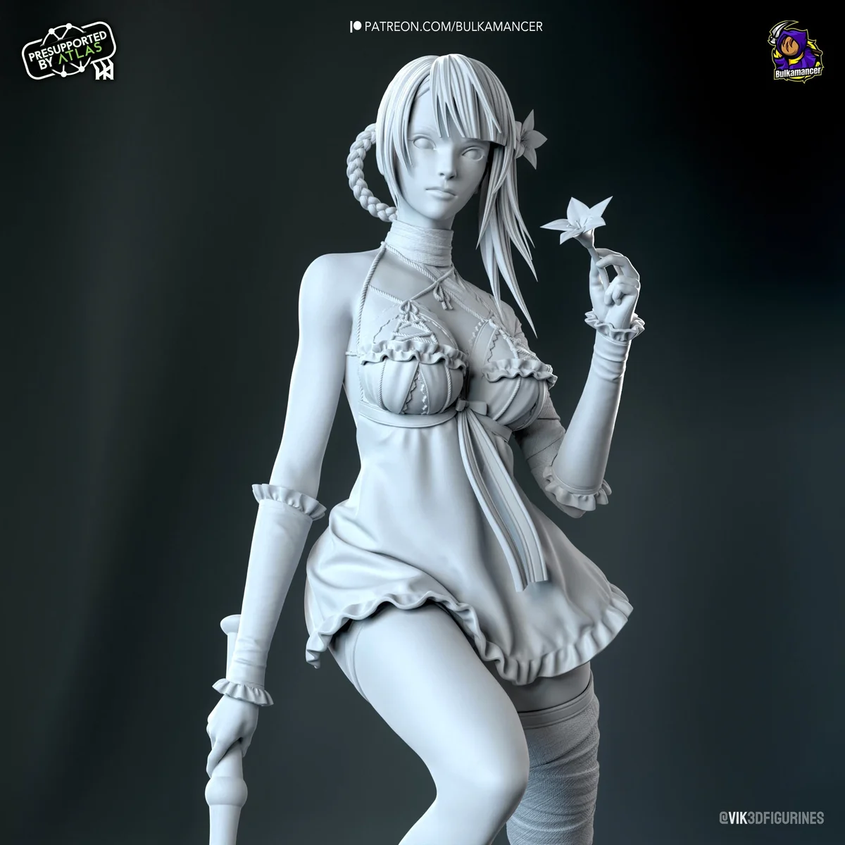 Kaine | Fan Art | 3D Printed Resin Model Garage Kit | *Un-Painted* | Bulkamancer 9