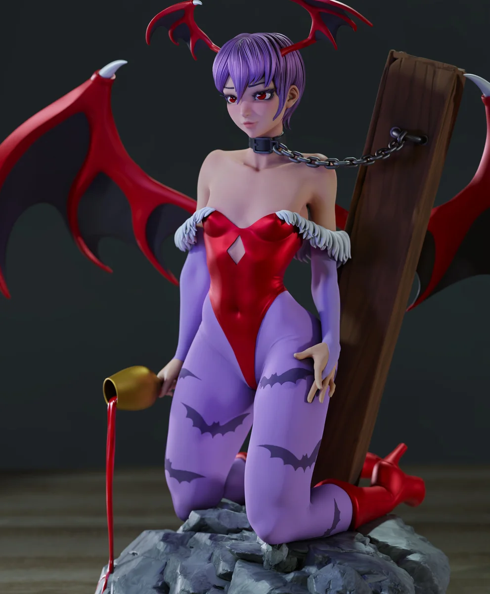 Lilith | Fan Art | 3D Printed Resin Model Garage Kit | *Un-Painted* | Momoji 3