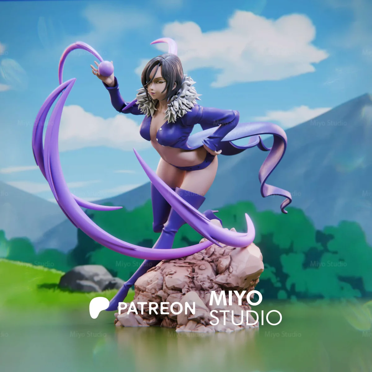 Merlin | Fan Art | 3D Printed Resin Model Garage Kit | *Un-Painted* | MiyoStudio