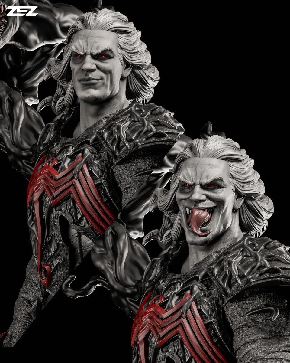 Knull | Fan Art | 3D Printed Resin Model Garage Kit | *Un-Painted* | ZEZ Studio 10