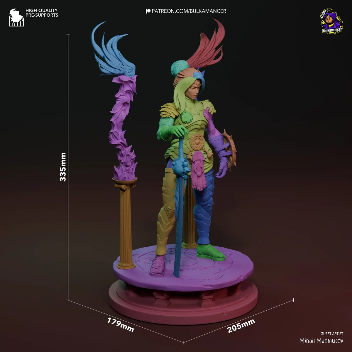 Nemesis | Fan Art | 3D Printed Resin Model Garage Kit | *Un-Painted* | Bulkamancer 8
