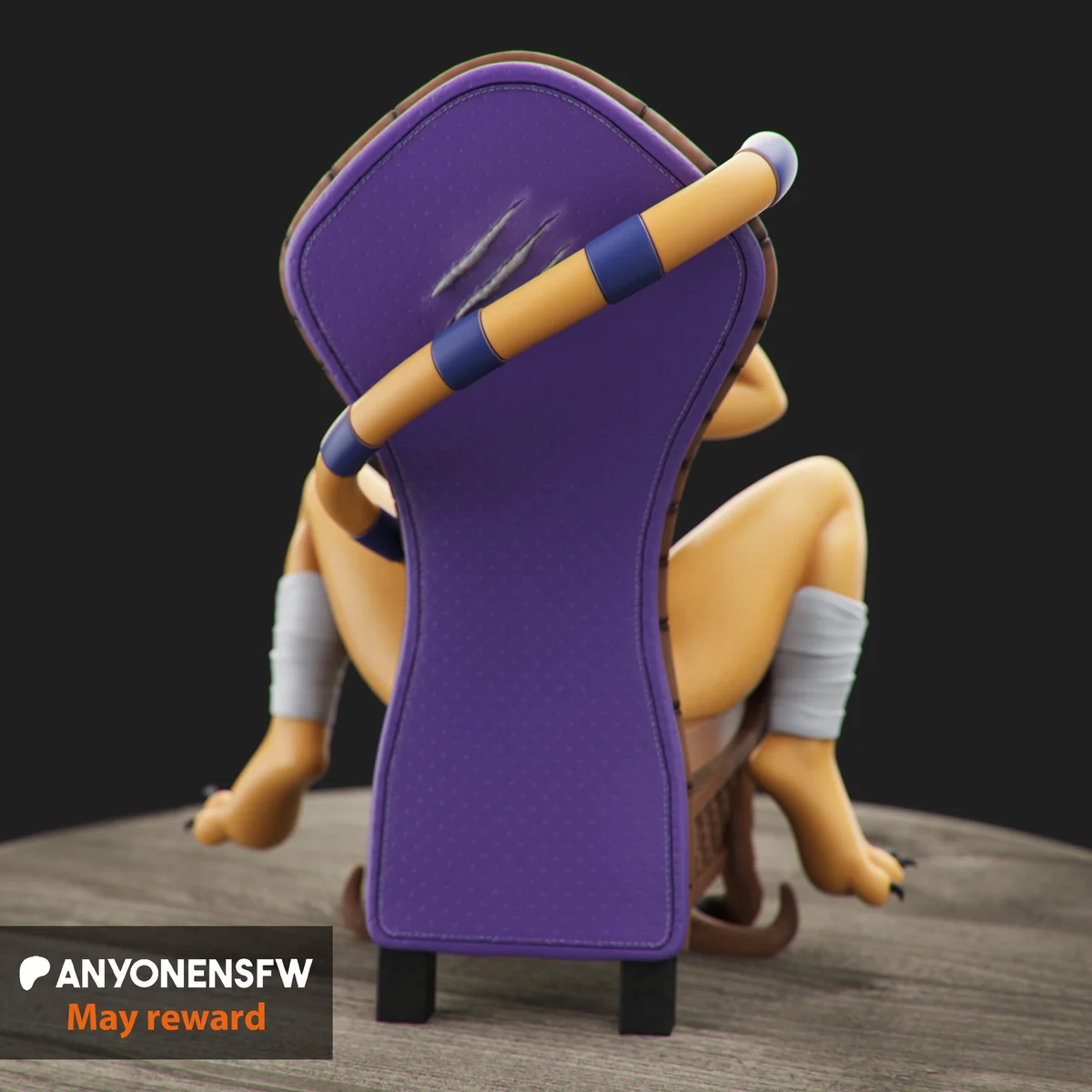 Egyptian Queen | Fan Art | 3D Printed Resin Model Garage Kit | *Un-Painted* | AnyoneNSFW 5