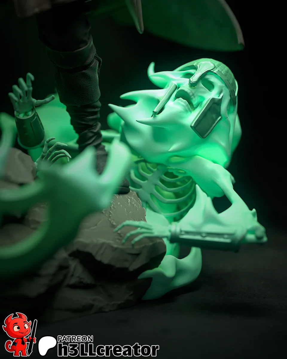 Aragorn | Fan Art | 3D Printed Resin Model Garage Kit | *Un-Painted* | H3LL Creator 12
