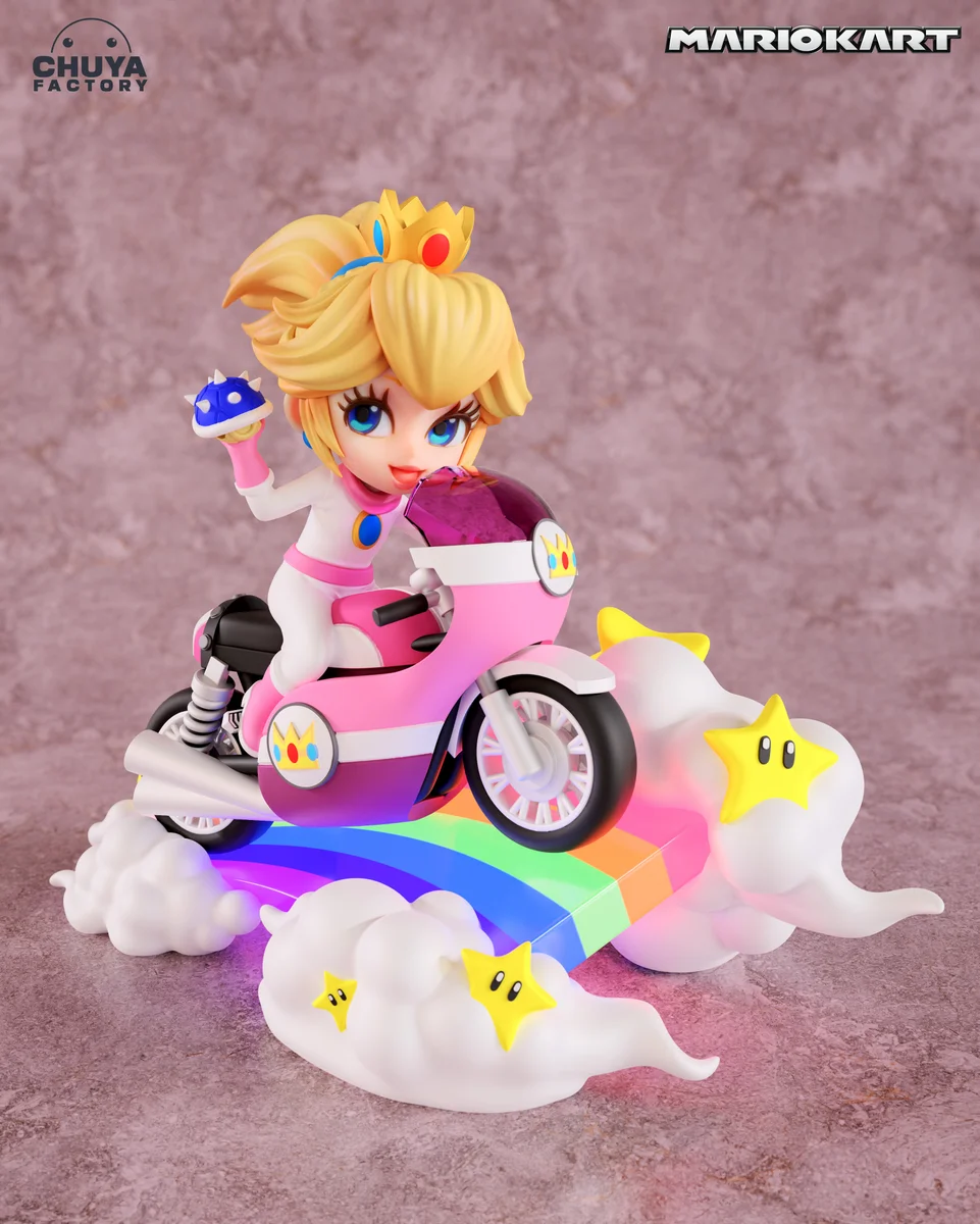 Chibi Princess Peach | Fan Art | 3D Printed Resin Model Garage Kit | *Un-Painted* | Chuya Factory 4