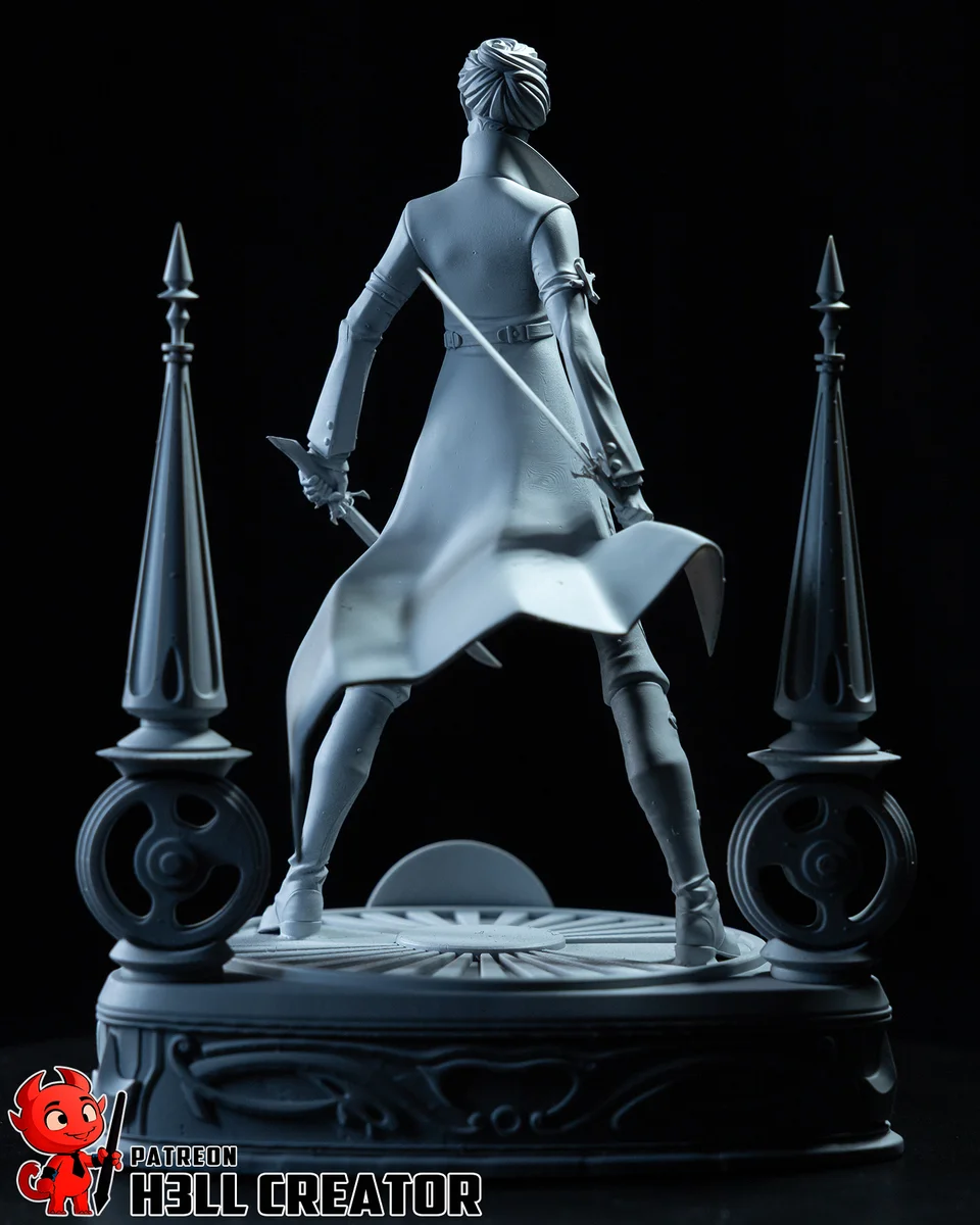 Emily | Fan Art | 3D Printed Resin Model Garage Kit | *Un-Painted* | H3LL Creator 12