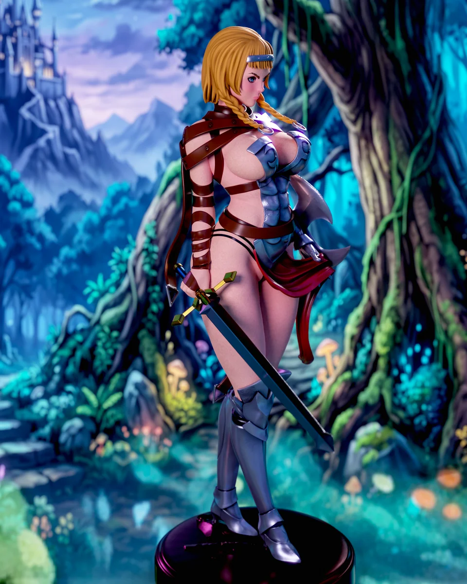 Leina Vance | Fan Art | 3D Printed Resin Model Garage Kit | *Un-Painted* | Momoji 5