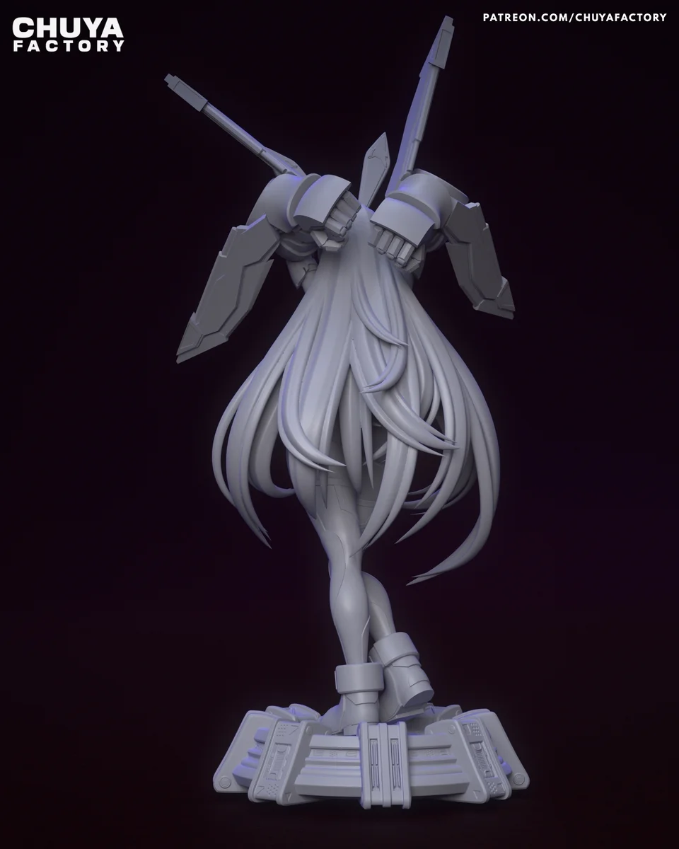 Mighty Bunny | Fan Art | 3D Printed Resin Model Garage Kit | *Un-Painted* | Chuya Factory 14