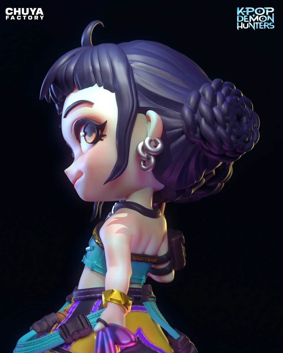 Chibi Zoey | Fan Art | 3D Printed Resin Model Garage Kit | *Un-Painted* | Chuya Factory 8