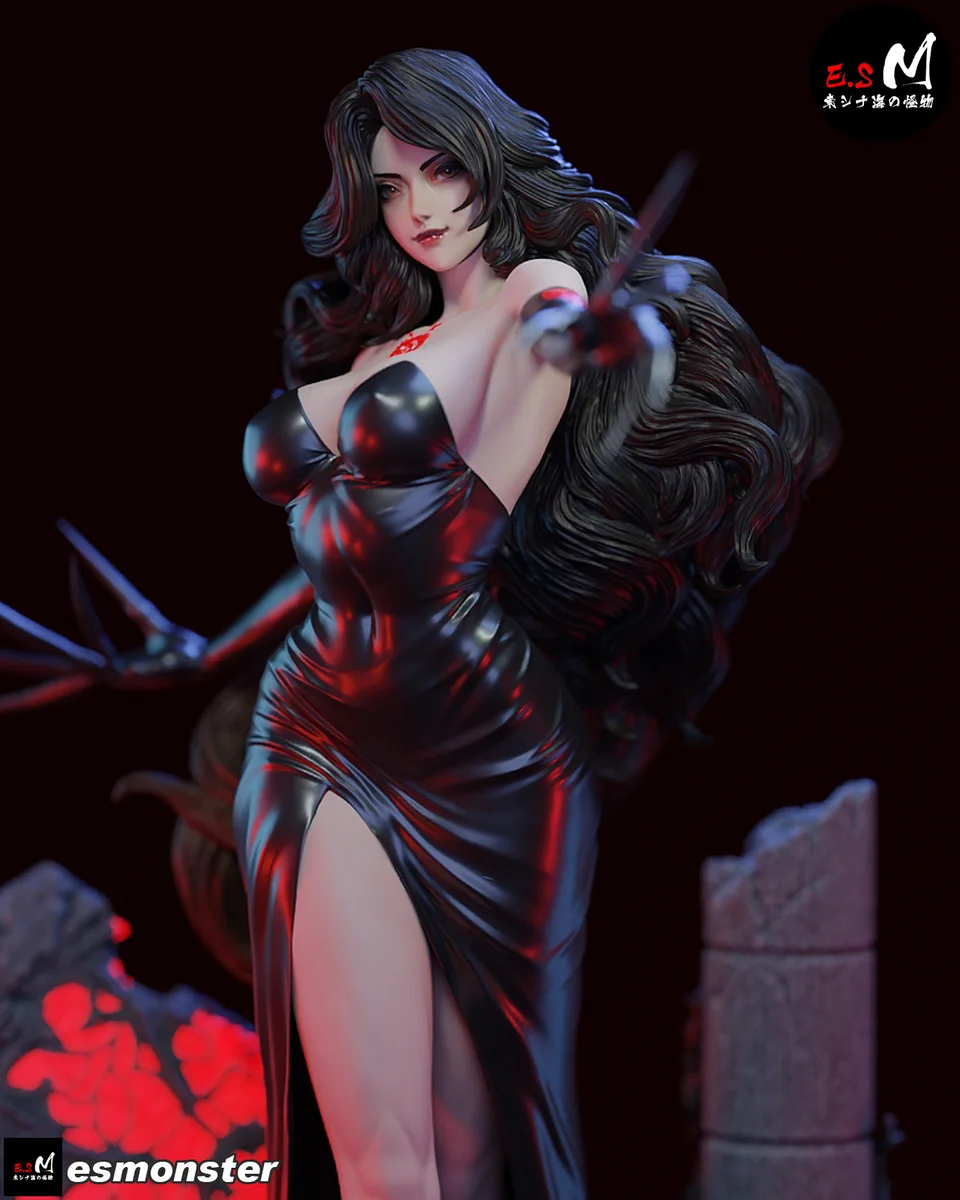 Lust | Fan Art | 3D Printed Resin Model Garage Kit | *Un-Painted* | ES Monster 5