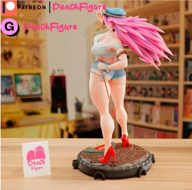 Poison | Fan Art | 3D Printed Resin Model Garage Kit | *Un-Painted* | Peach Figure 3