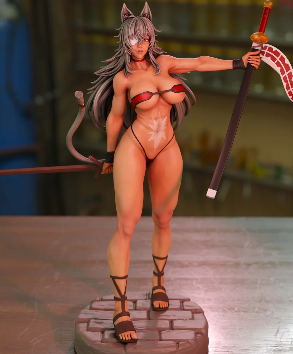 Ghislaine Dedoldia | Fan Art | 3D Printed Resin Model Garage Kit | *Un-Painted* | Momoji 17