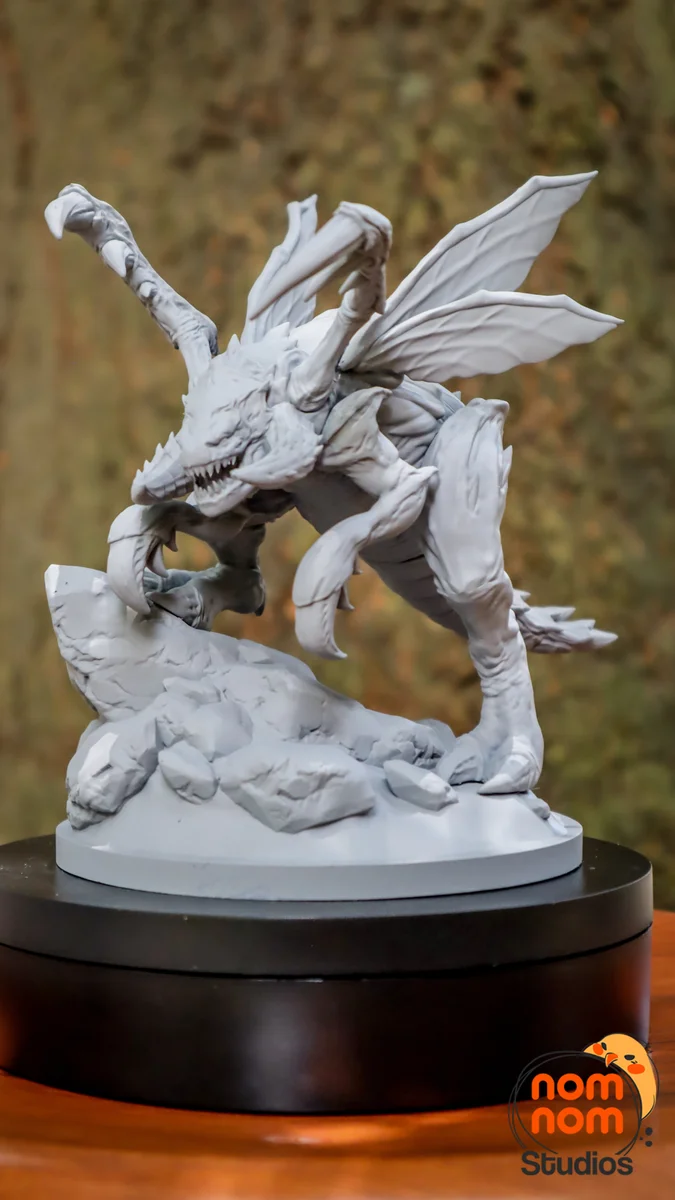 Chibi Zergling | Fan Art | 3D Printed Resin Model Garage Kit | *Un-Painted* | Nomnom 10