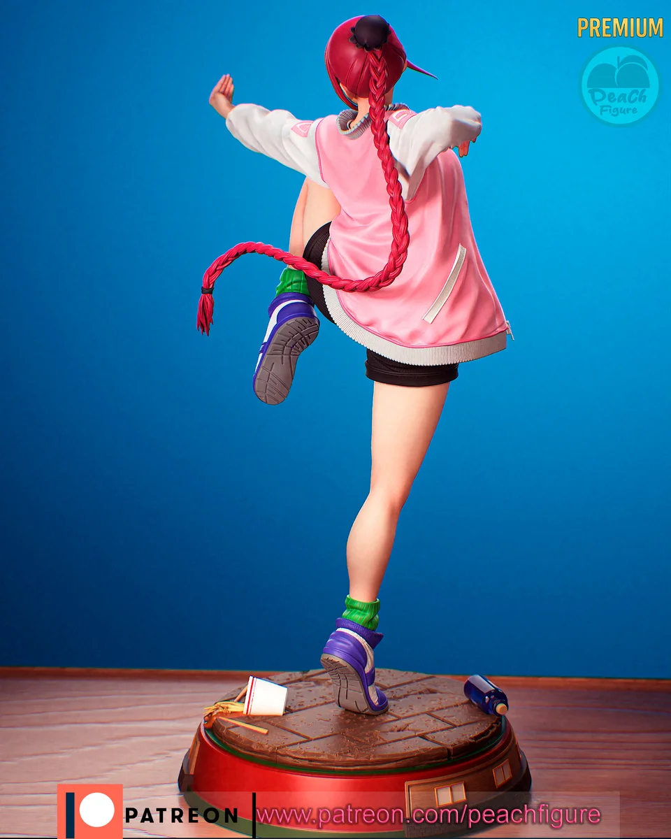 Lu Shaotang | Fan Art | 3D Printed Resin Model Garage Kit | *Un-Painted* | Peach Figure 6