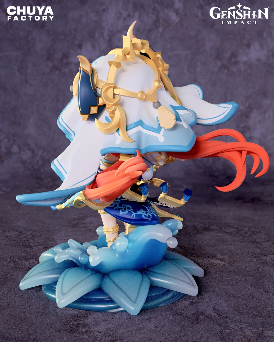 Chibi Nilou | Fan Art | 3D Printed Resin Model Garage Kit | *Un-Painted* | Chuya Factory 8