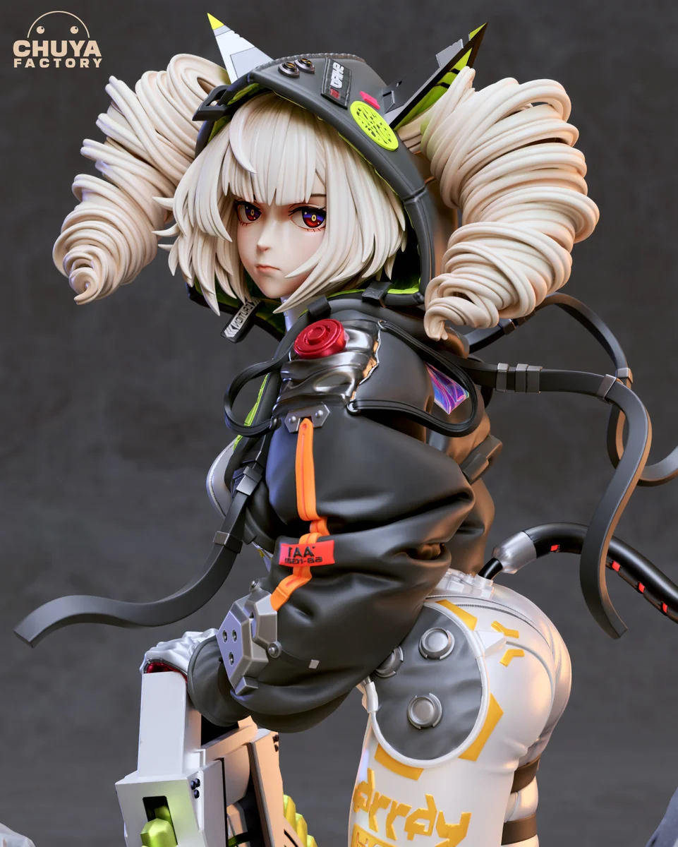 Shiro | Fan Art | 3D Printed Resin Model Garage Kit | *Un-Painted* | Chuya Factory