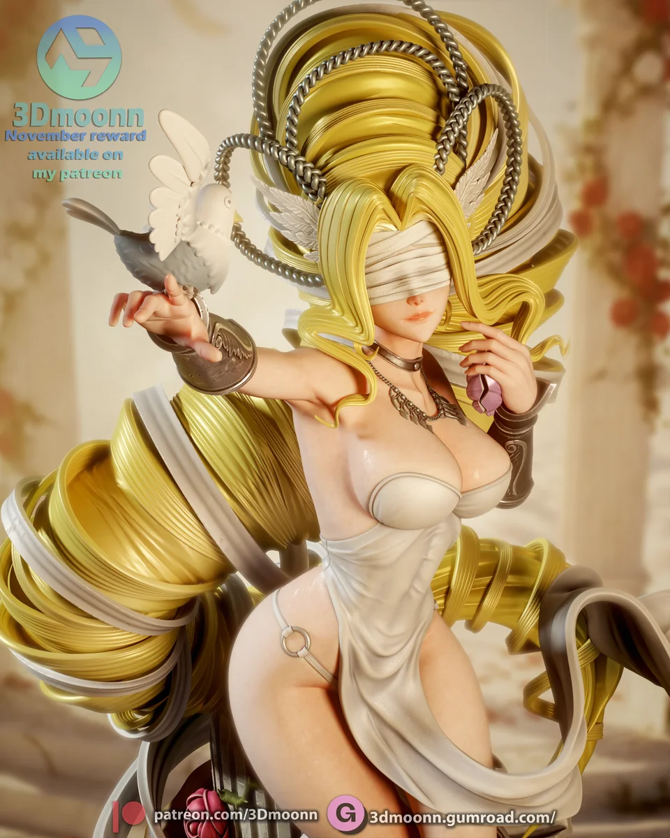 Venusmon | Fan Art | 3D Printed Resin Model Garage Kit | *Un-Painted* | 3DMoonn 5