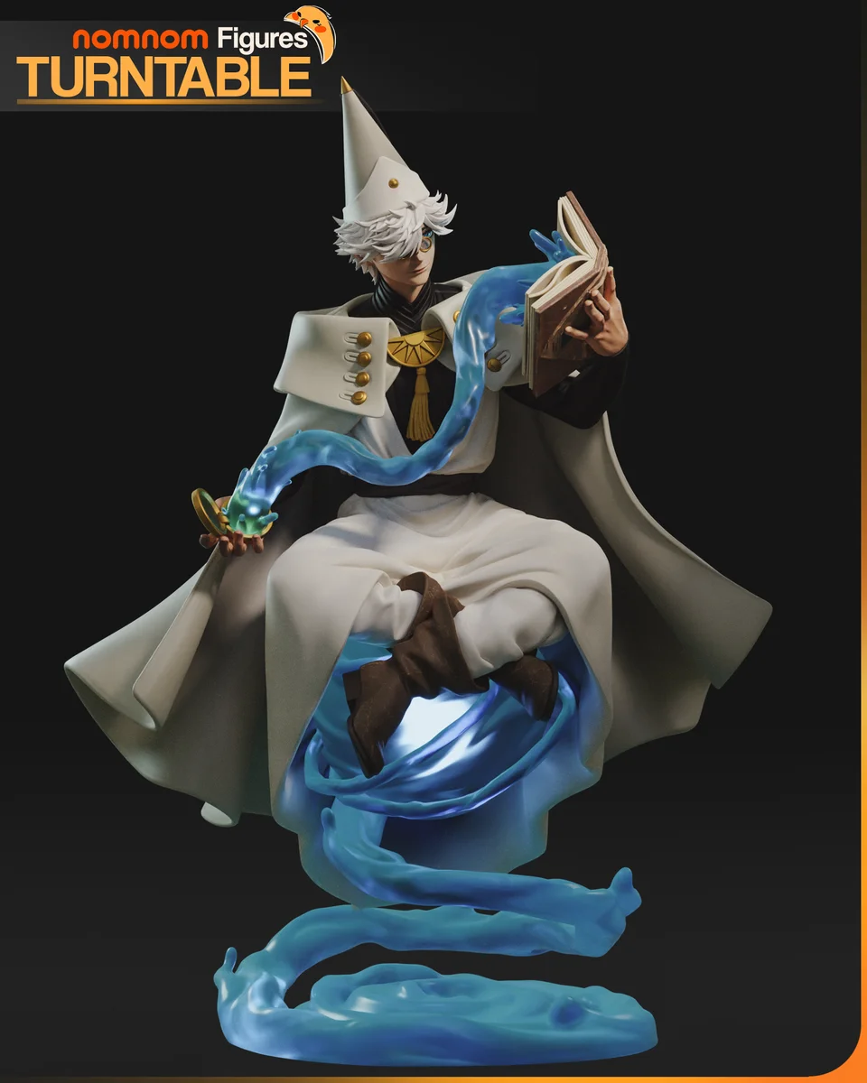 Qifrey | Fan Art | 3D Printed Resin Model Garage Kit | *Un-Painted* | Nomnom 5