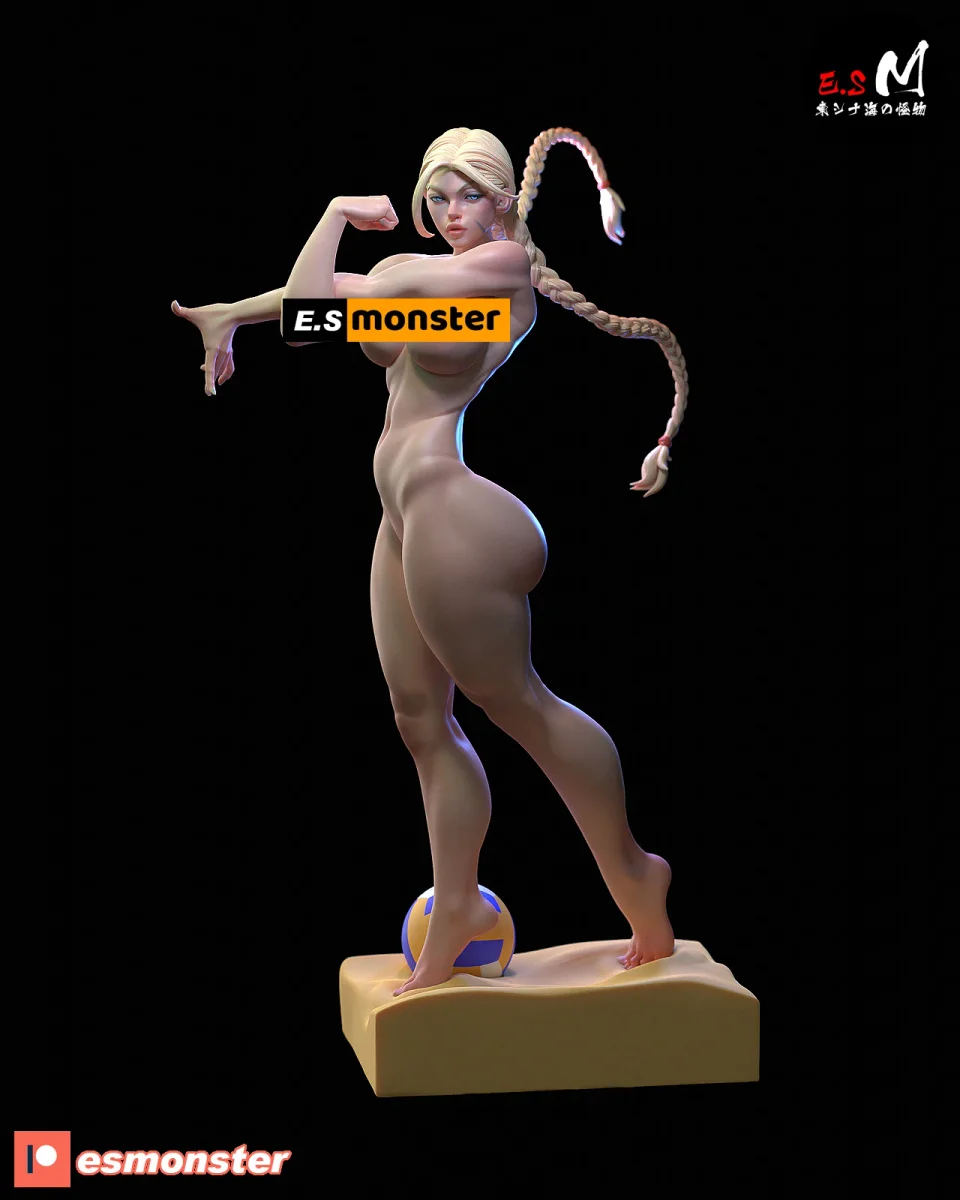 Cammy (Bikini) | Fan Art | 3D Printed Resin Model Garage Kit | *Un-Painted* | ES Monster 5